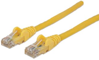 Kabel OCTIO, patch CAT6, U/UTP, žuti, 1m
