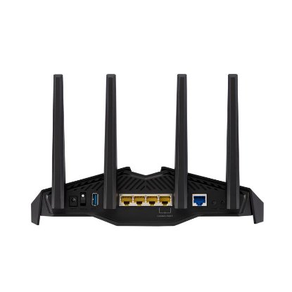 Router ASUS RT-AX82U V2, 802.11ax/a/b/g/n/ax, Dual Band, 4 externe antene, 4x LAN 10/100/1000 + 1 WAN 10/100/1000, bežični