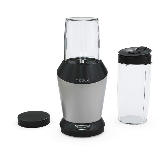 Blender TESLA NB301BX, Nutri blender, 1000 W, 1,0 l, 0,7 l, sivo-crni