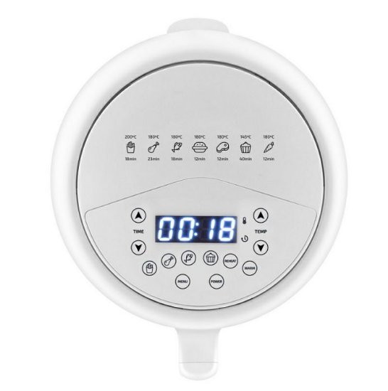 Friteza na vrući zrak UFESA Twist, 1200 W, 2l, bijela