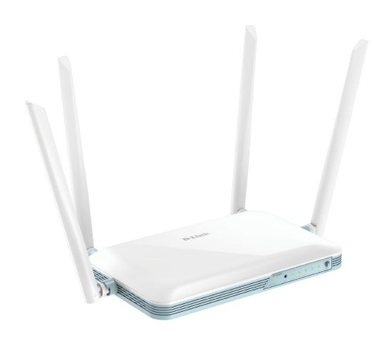 Router D-LINK Eagle Pro AI G403/E 4G LTE Smart, WAN 1-port, LAN 4-port, 4x antena, bežični, bijeli