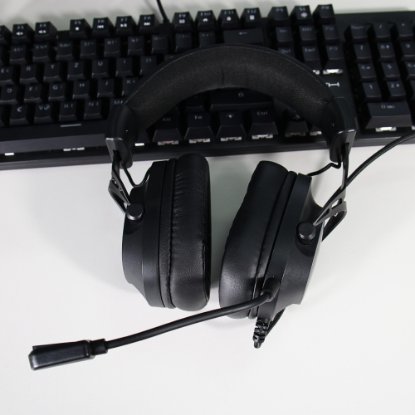 Slušalice EPOCH Hydra, RGB, crne