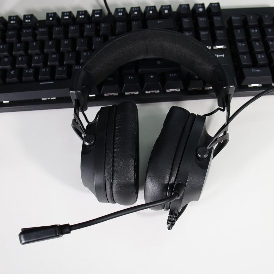 Slušalice EPOCH Hydra, RGB, crne