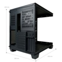 Kućište LC POWER 809B Dark Storm_X, MIDI, ATX, bez napajanja, crno