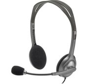 Slušalice LOGITECH Headset H110, srebrne