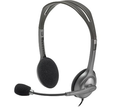 Slušalice LOGITECH Headset H110, srebrne
