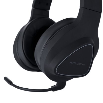 Slušalice EPOCH Nix, RGB, bežične, crne