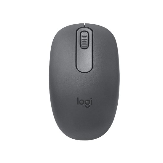 Miš LOGITECH M196, optički, bežični, BT, 1000dpi, sivi