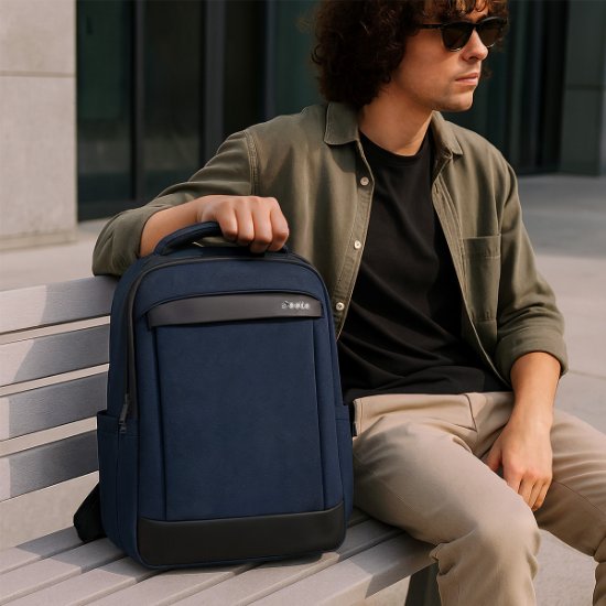 Ruksak za laptop OCTIO Venture, 15.6", plavi