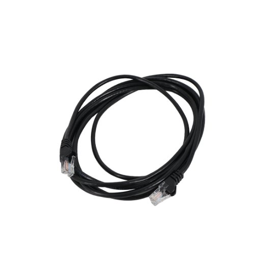 Kabel OCTIO, patch CAT6, U/UTP, crni, 3m