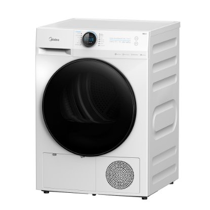 Sušilica rublja MIDEA MD200H90W/W-HR Lunar, s toplinskom pumpom, 9 kg, 14 programa, energetski razred A++, bijela