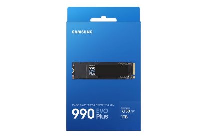 SSD 1TB SAMSUNG 990 EVO Plus NVMe M.2, MZ-V9S1T0BW, maks. do 7250/6300 MB/s