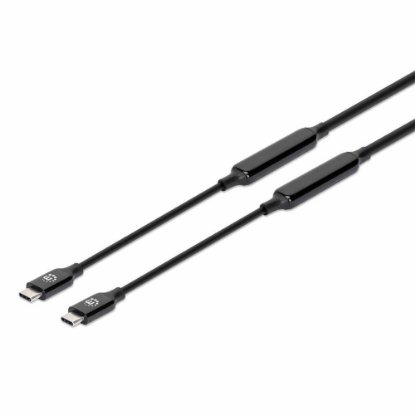 Kabel MANHATTAN, USB 3.2 Gen2, USB-C (M) na USB-C (M), PD 60W, 1.4 DP Alt Mode, 3.0m