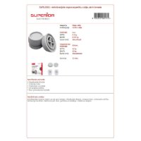 Antivibracijske nožice za perilice rublja SUPERIOR SUPSLG001, set, 4 kom