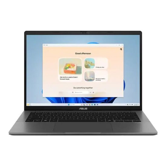 Laptop ASUS VivoBook S14 M3407KA-SF028W / Ryzen AI 7 350, 32GB, 1TB SSD, AMD Radeon Graphics, 14" WUXGA OLED, Windows 11, sivi