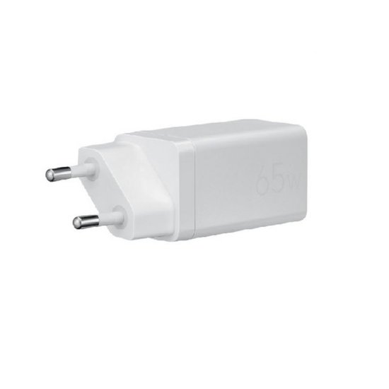 Kućni punjač ASUS AC65-05 GaN, 65W PD, 2xUSB-C, kabel, bijeli