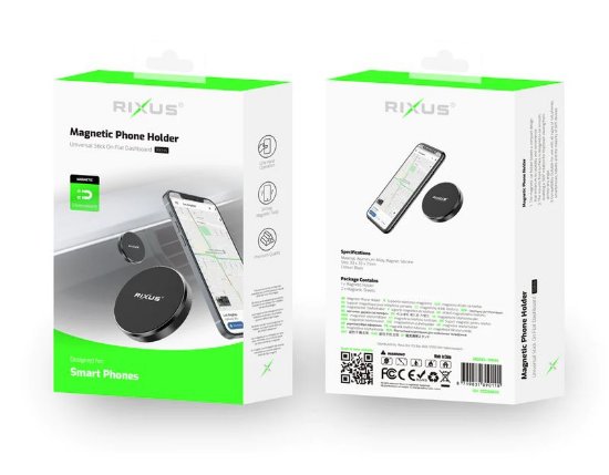 Držač za smartphone RIXUS RXH4, za auto, magnetski