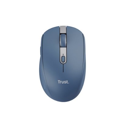 Miš TRUST Ozaa Compact, optički, bežični, 3200 dpi, plavi