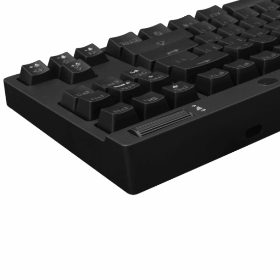 Tipkovnica WHITE SHARK ESL-K1 Kodachi, RGB, mehanička, US-Layout, USB, crna