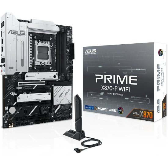 Matična ploča ASUS Prime X870-P WiFi, AMD X870, DDR5, WiFi, ATX, s. AM5