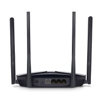Router MERCUSYS MR80X, AX3000, Dual Band Wi-Fi 6, 4 antene, crni