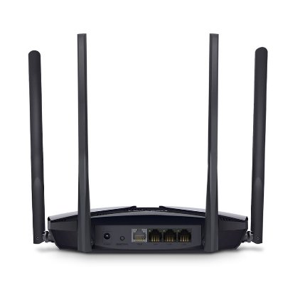 Router MERCUSYS MR80X, AX3000, Dual Band Wi-Fi 6, 4 antene, crni