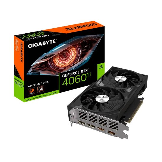 Grafička kartica GIGABYTE GeForce RTX 4060 Ti Windforce OC 8G, 8GB GDDR6