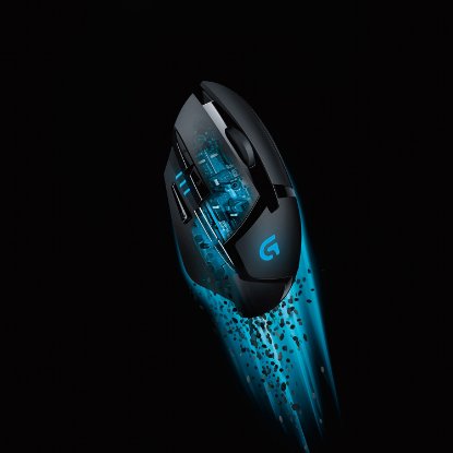 Miš LOGITECH Gaming G402 Hyperion Fury, DeltaZero, 4000dpi, crni, USB