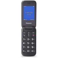Klasični mobitel PANASONIC KX-TU400EXG, flip, preklopni, sivi