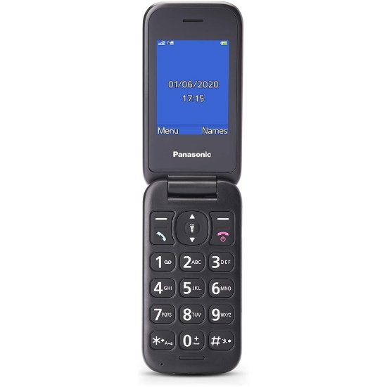 Klasični mobitel PANASONIC KX-TU400EXG, flip, preklopni, sivi