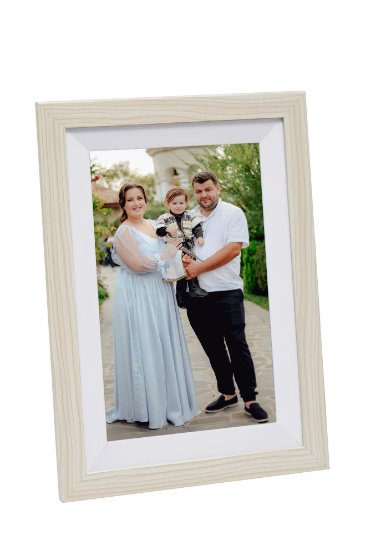 Digitalni okvir za fotografije YIO18C -10.1WC, 10.1" ekran, WiFi, drveni