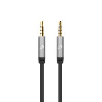 Kabel OCTIO, 3.5mm (M) na 3.5mm (M), TRRS, slim, 1.0m