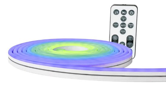 LED traka DELTACO SH-LSN5M, vanjska, Neon RGB, 5m, WiFi