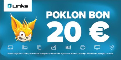 Poklon bon LINKS 20,00€