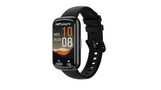 Narukvica HIFUTURE EVO 2, pametne obavijesti, crna