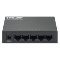 Switch INTELLINET 523301, 10/100 Mbps, 5-port, metalno kućište, kabel Cat5e 0,5m