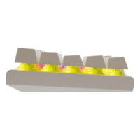 Tipkovnica WHITE SHARK GK-002212V2 Wakizashi-2, RGB, crveni switch, mehanička, UK/HR, bijela
