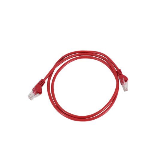 Kabel OCTIO, patch CAT5e, U/UTP, crveni, 1m