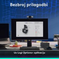 Miš LOGITECH MX Master 3S Performance, laserski, bežični, BT, graphite