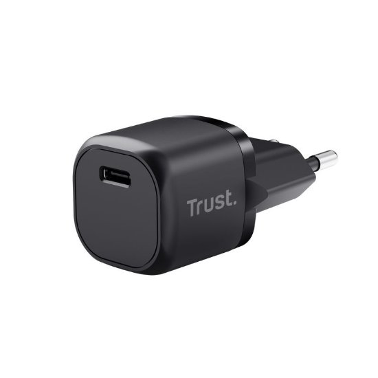 Kućni punjač TRUST Maxo, USB-C, 20W, crni