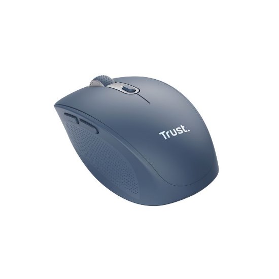 Miš TRUST Ozaa Compact, optički, bežični, 3200 dpi, plavi