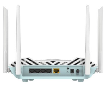 Router D-LINK R32/E Eagle Pro Smart AI AX3200, Wan 1-port, Gigabit 4-port, 4x antena, bežični, bijeli