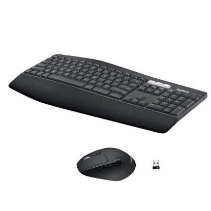 Tipkovnica + miš LOGITECH MK850 Wireless Desktop, bežična, crna, Unifying receiver USB