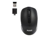 Ruksak za laptop PORT Premium pack, 15.6", crna + bežični miš