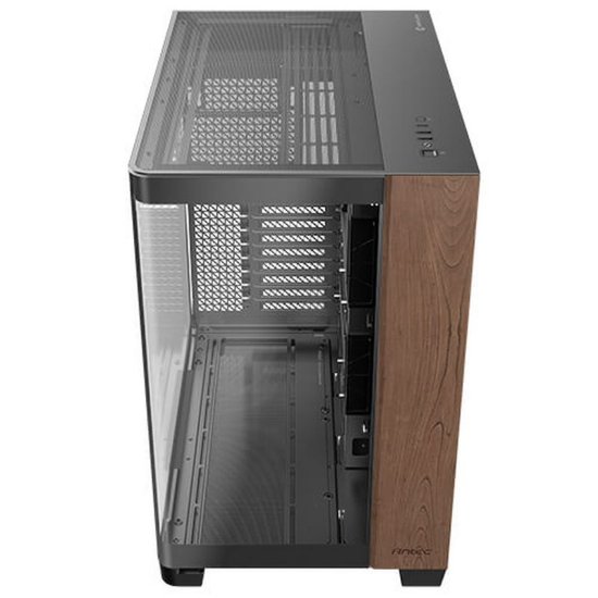 Kućište ANTEC C8 Curved Wood, Full Tower, E-ATX, crno, bez napajanja
