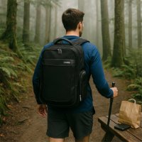 Ruksak za laptop OCTIO Metro, 17", crni