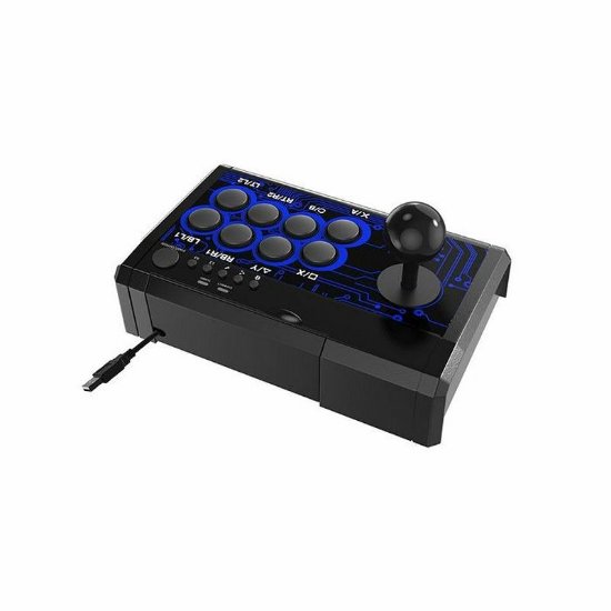 Kontroler DOBE TP4-1886, 7u1, za PS4, PS3, PC, X-ONE, X-360, Android, Switch, crni
