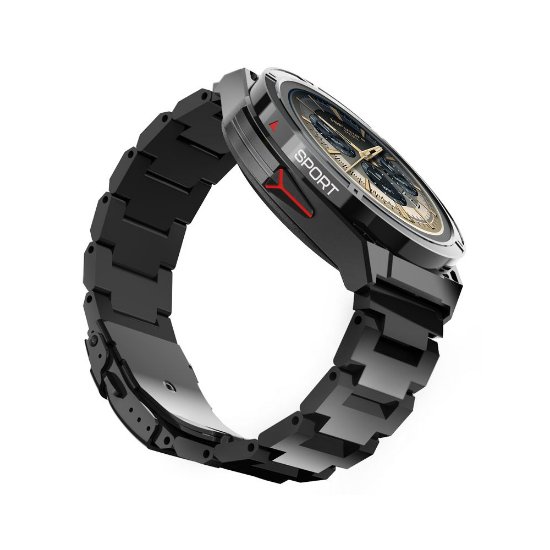 Pametni sat HIFUTURE Active, pametne obavijesti, crno-crveni