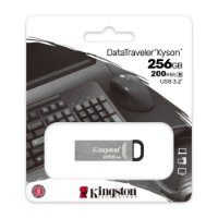 Memorija USB 3.2 FLASH DRIVE, 256GB, KINGSTON DataTraveler Kyson DTKN/256GB, srebrni