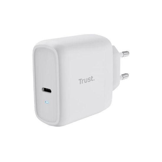 Kućni punjač TRUST Maxo, USB-C, 65W, bijeli